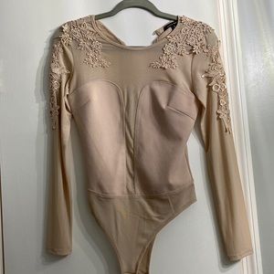 Blush Pink Plunge Onsie!